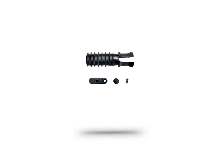 Complete Kit with 4 parts for securing Shimano Di2 battery inside a TIME seatpost