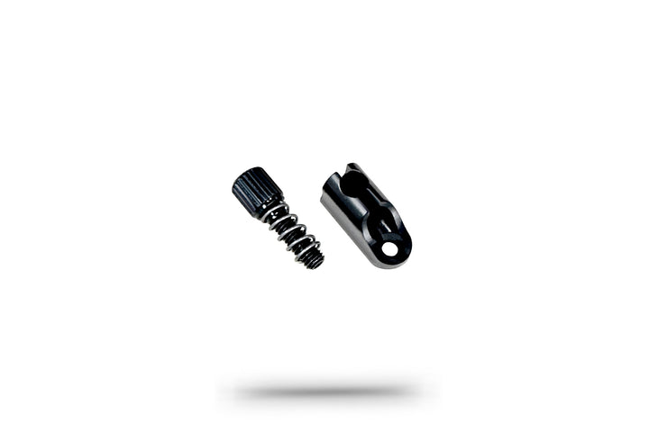 OEM Kit for external shifting cables, black barrel adjuster and spring for TIME Fluidity pre-2026 models