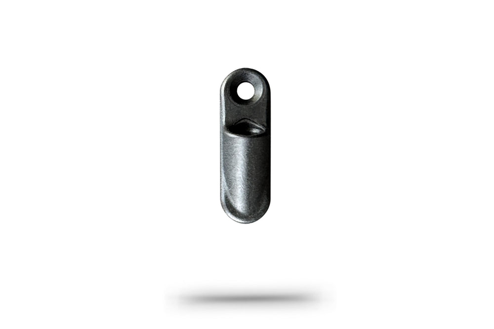 TIME OEM frame port cover for mechanical shifting systems. This cover guides the derailleur cables cleanly into the frame for TIME Alpe d'Huez 01 and 21