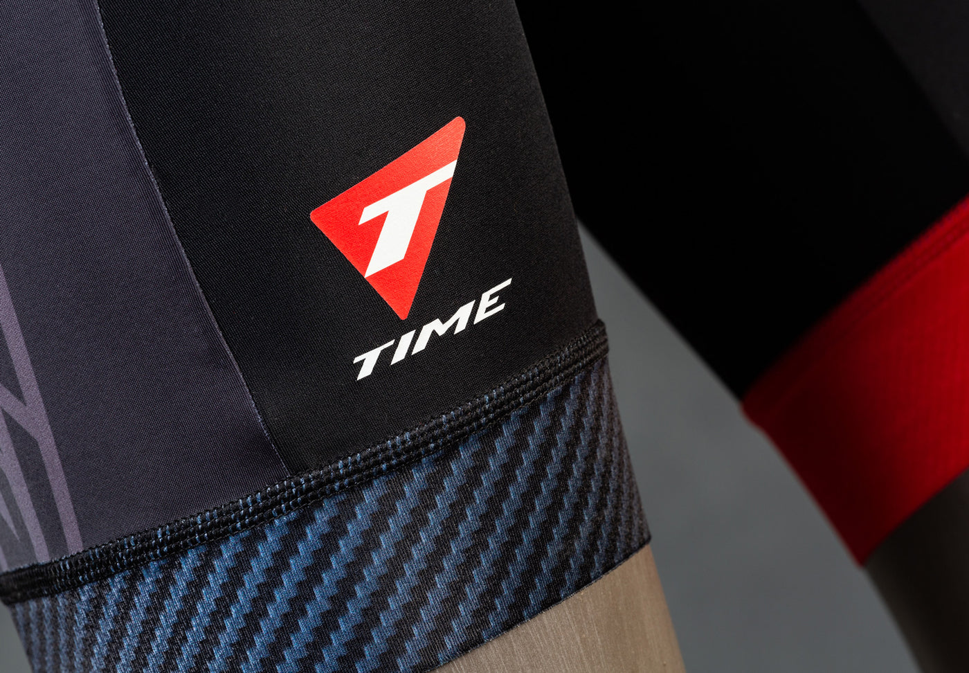 TIME Graphic Stripe Bib Short
